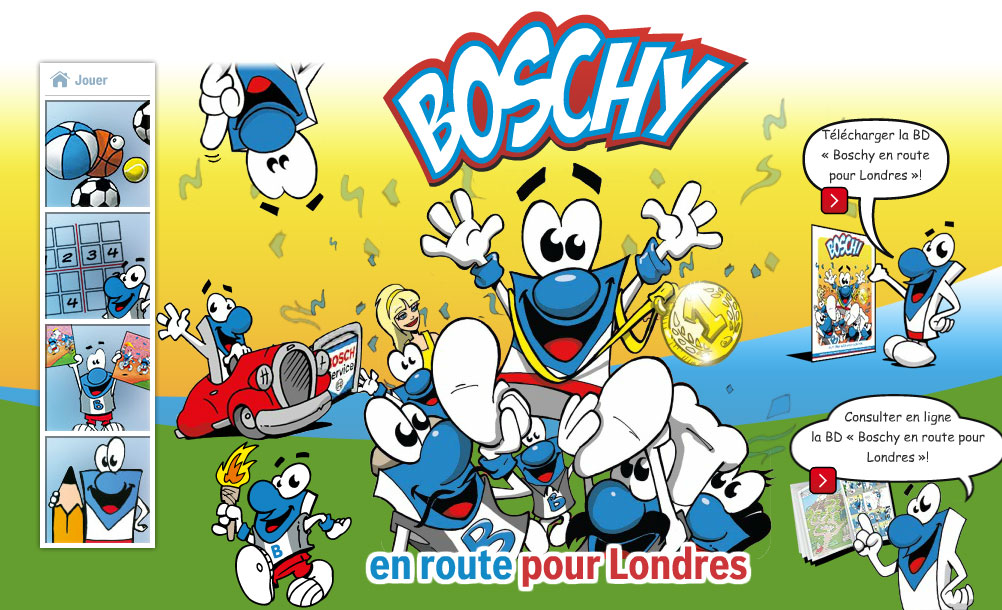 Boschy et les Jeux Olympiques